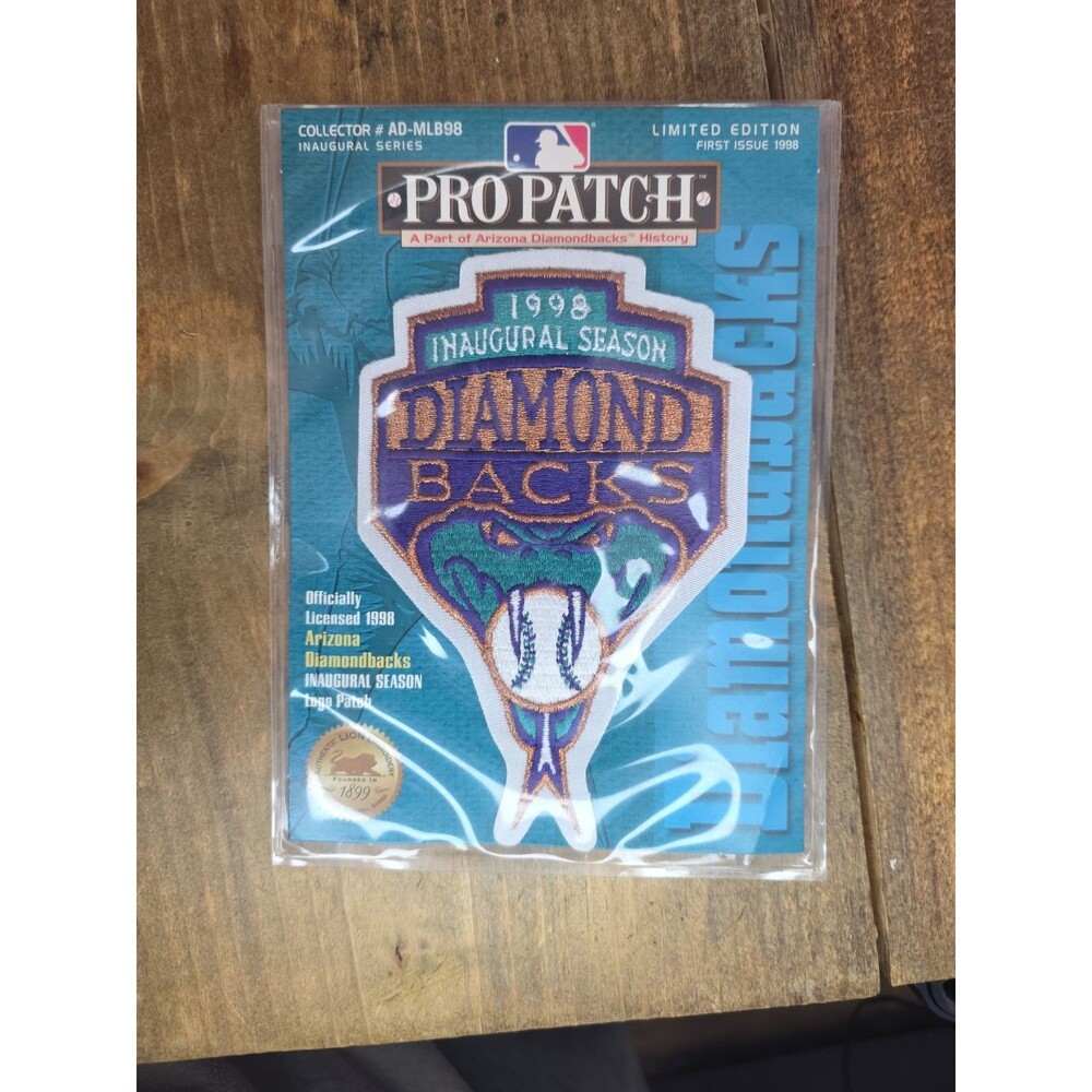 Arizona Diamondbacks MLB Authentic Sleeve Patch 1998 Inaugural Season